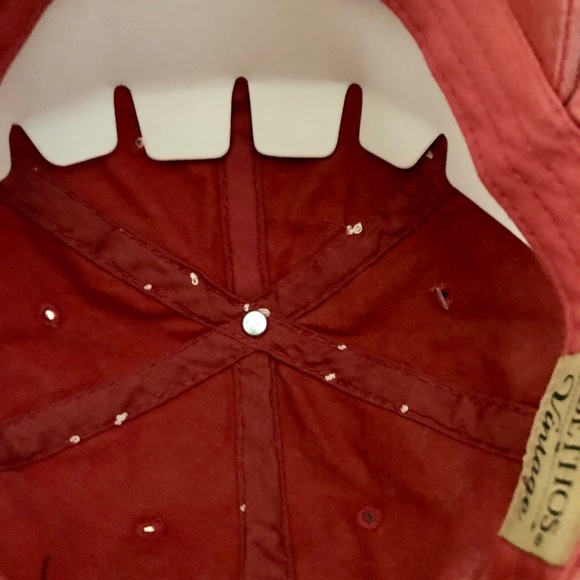 Ladies distressed baseball cap - Picture 4 of 5